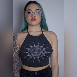 Zodiac Halter Crop